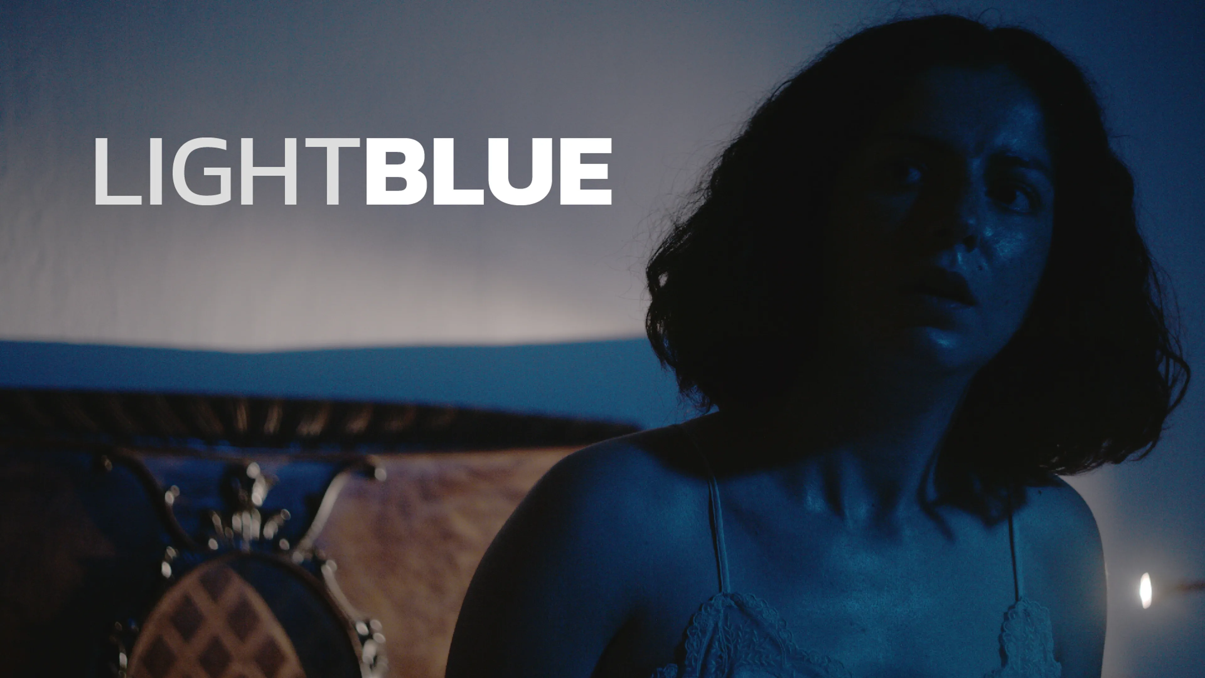Light Blue poster